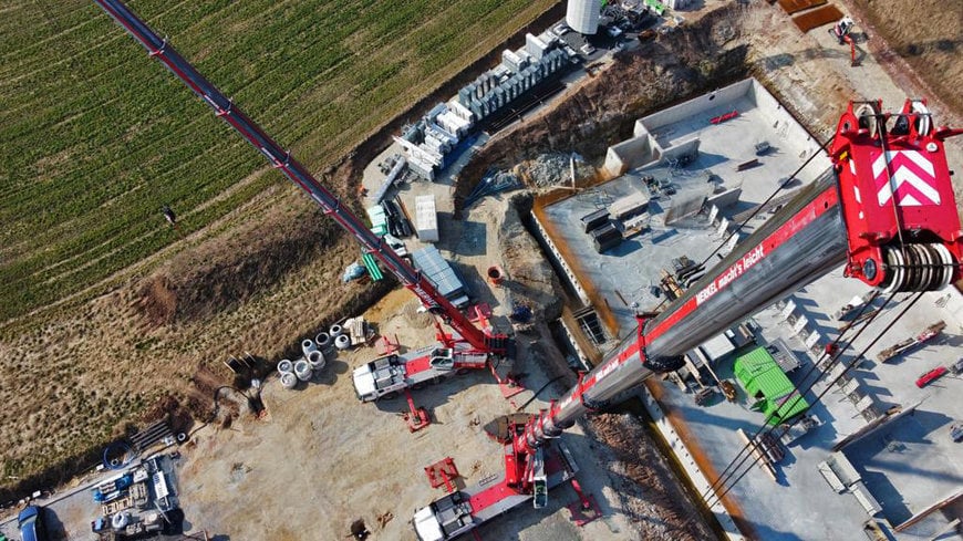 Manitowoc: Merkel Autokrane selects pair of Grove cranes for complex tandem lift 